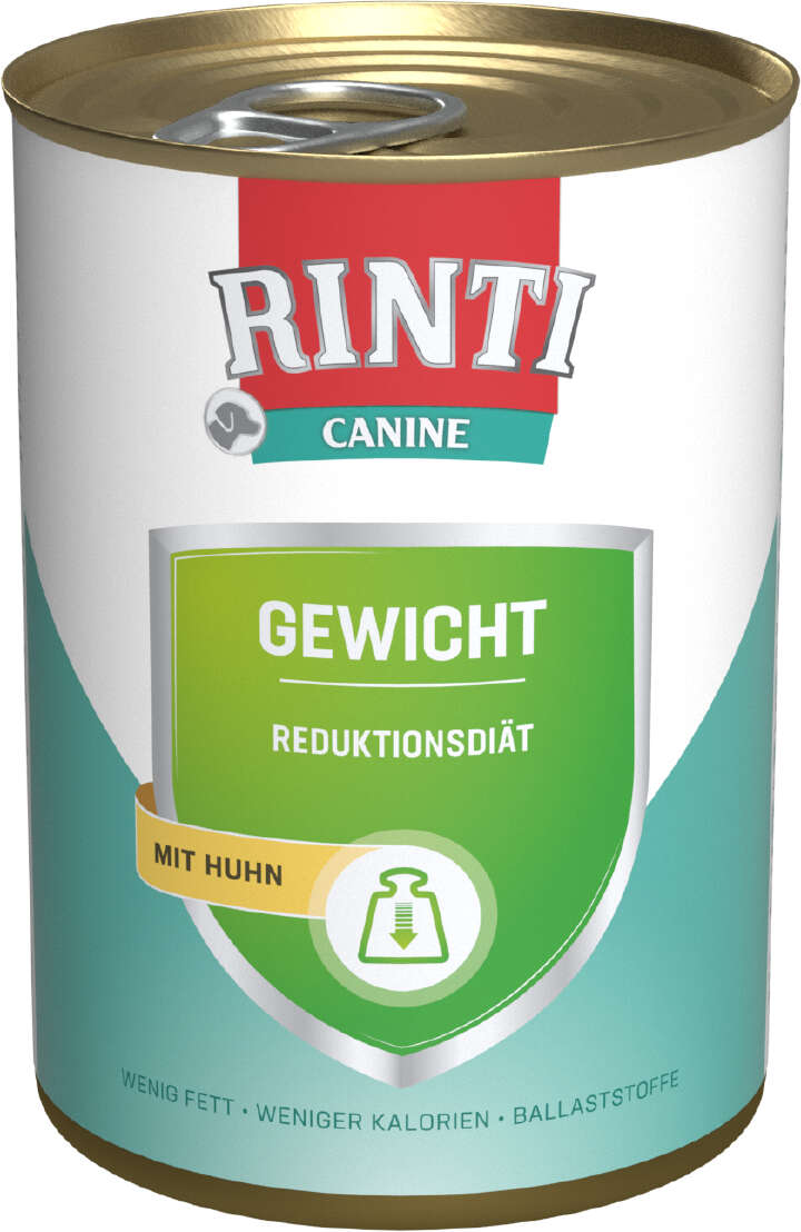 RINTI Hunde-Nassfutter Canine Gewicht Huhn
